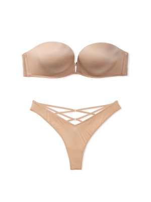 Комплект белья Bombshell Add-2-Cups Push Up Strapless Bra Set Sweet Praline