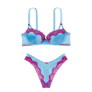 Комплект білизни VICTORIA'S SECRET Tease Push-Up Bra Set Bikini Blue