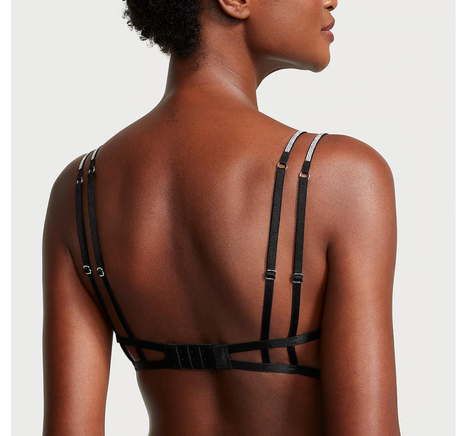 Комплект білизни Shine Strappy Open-Cup Triangle Bra Set