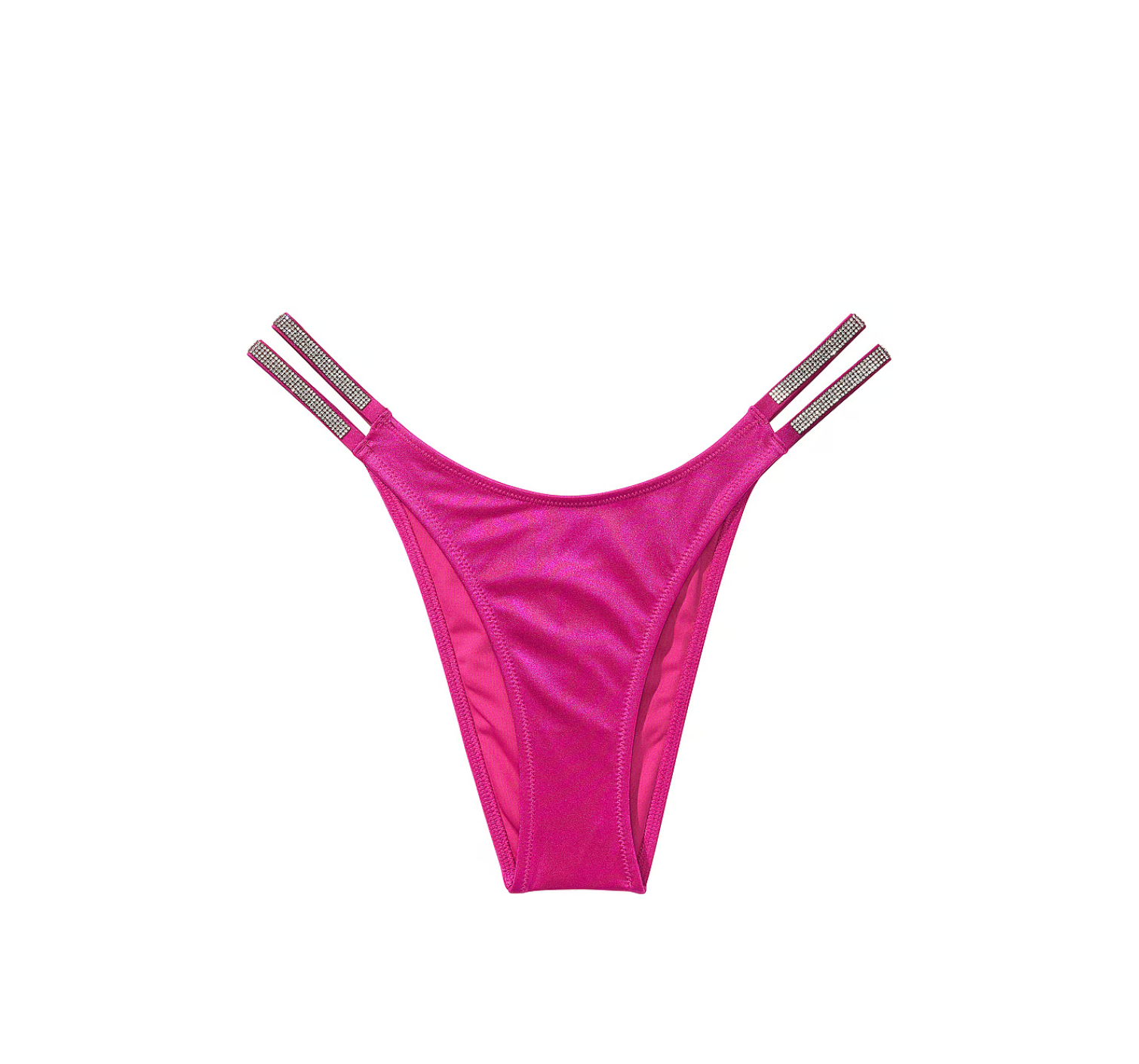 Купальник Shine-Trim Push-Up Bikini Top Brazilian Bikini Bottom Berry Blush