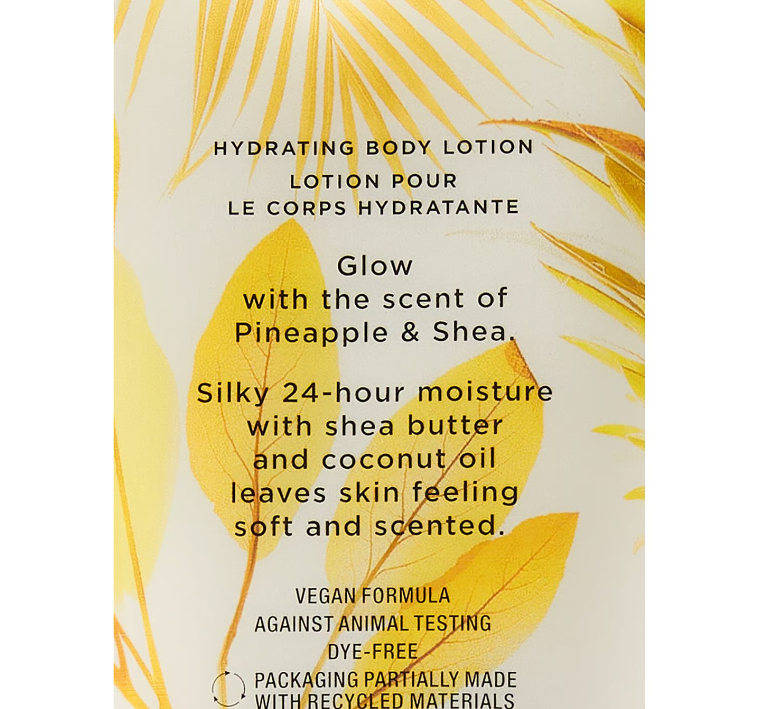 Лосьон Pineapple & Shea Natural Beauty Hydrating Body Lotion