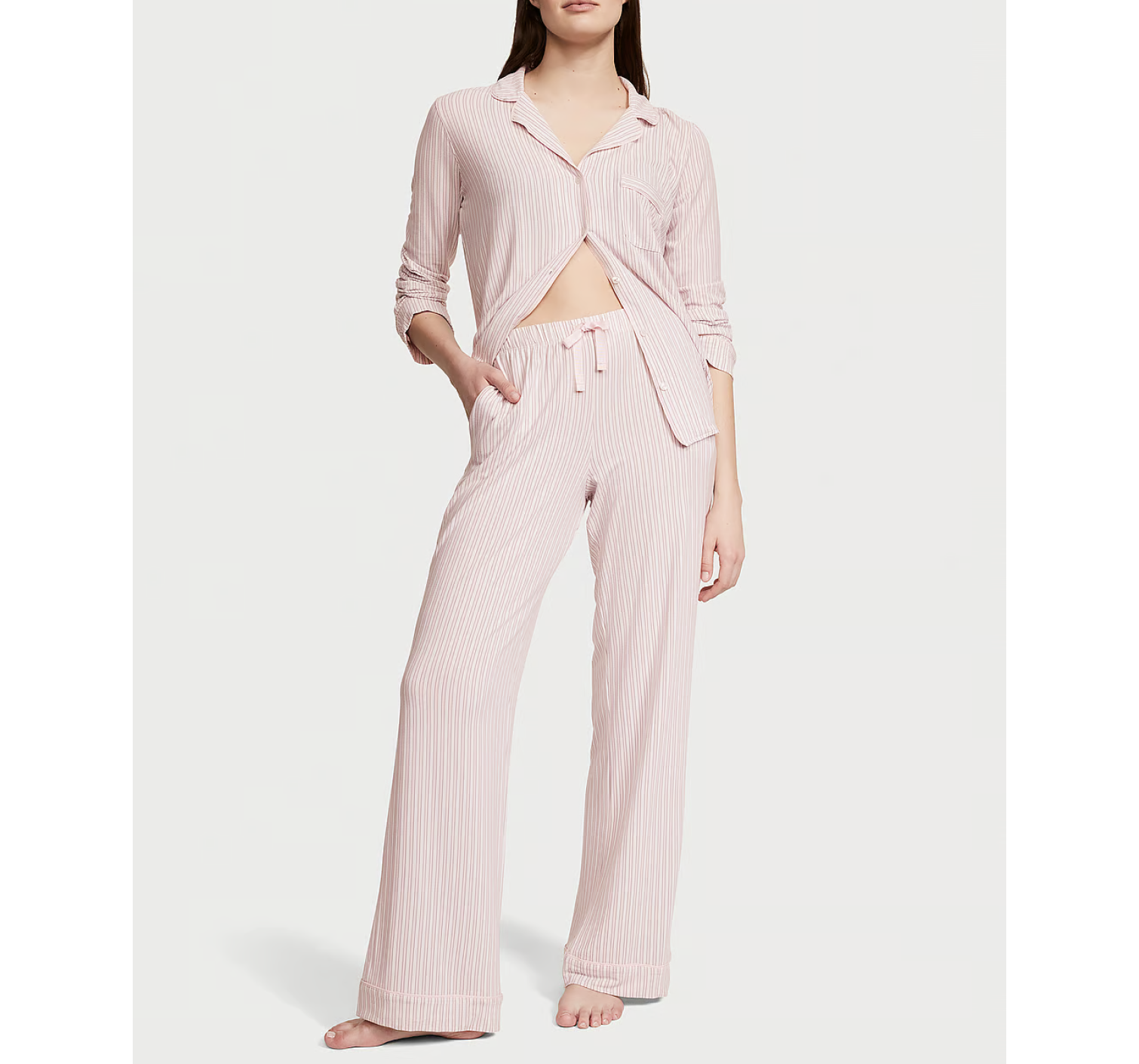 Пижама Modal Long Pajama Set Stripe