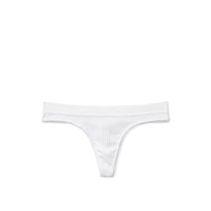 Трусики Logo Lace Thong Panty Vs White