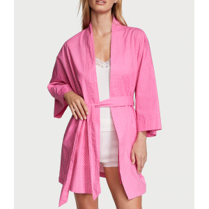 Пижама Cotton 3-Piece Pajama Set Hollywood Pink Mini Dots