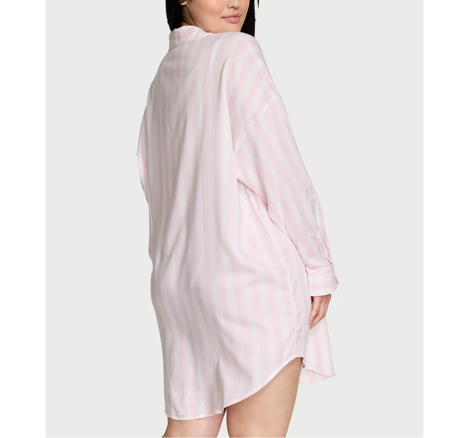 Нічна сорочка Modal-Cotton Sleepshirt Pretty Blossom Stripes