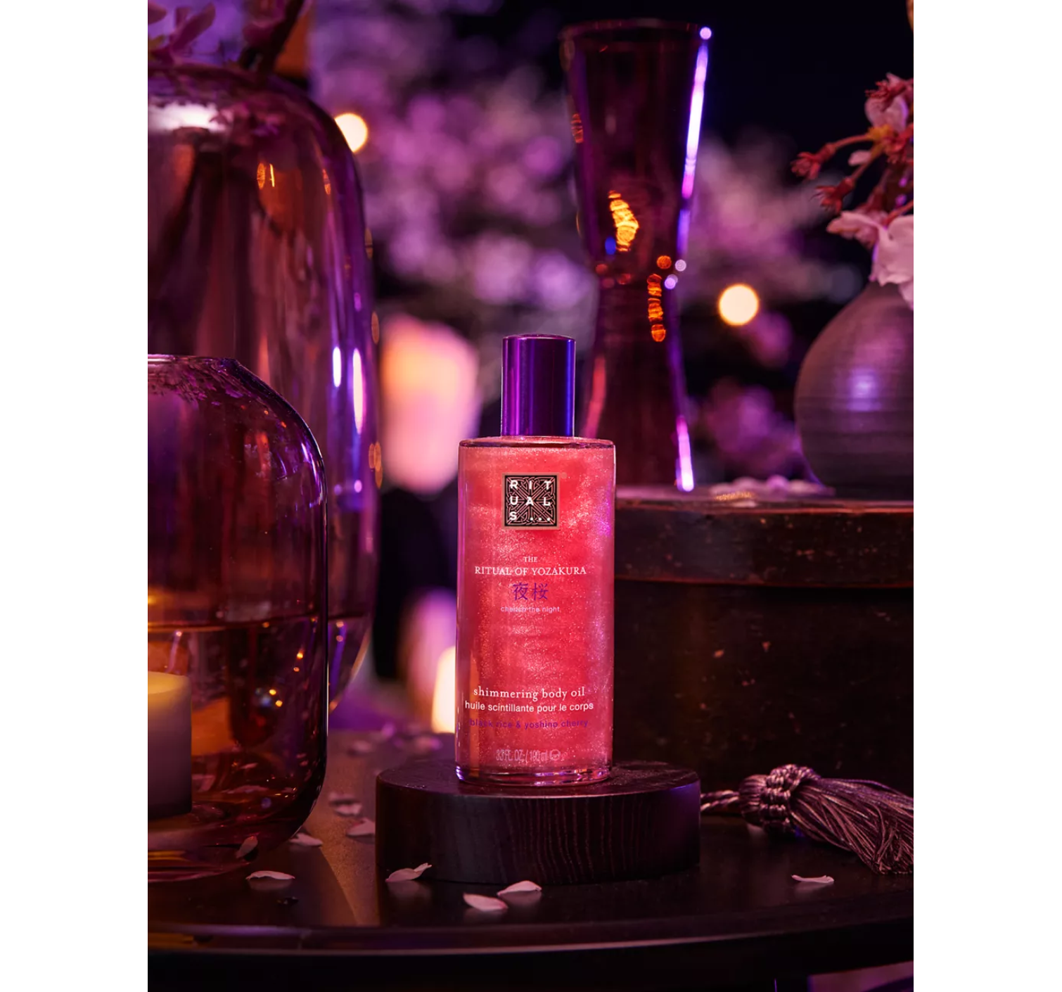 Олія для тіла із шимером The Ritual Shimmering Body Oil Yozakura