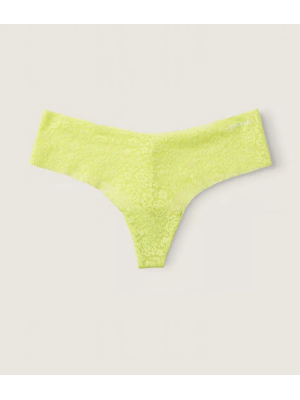 Трусики No-show Soft Lace Thong Panty Neon