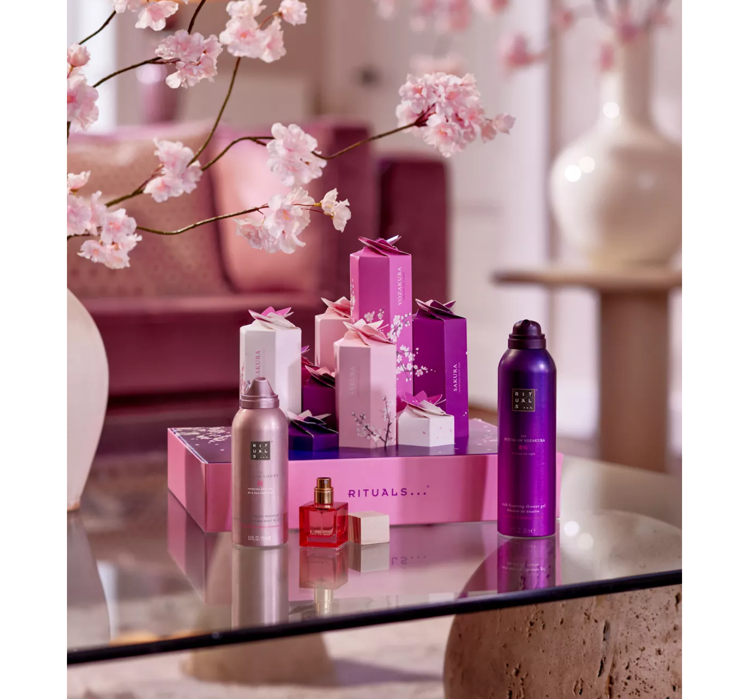 Подарочный набор The Ritual Garden of Happiness Gift Set Yozakura
