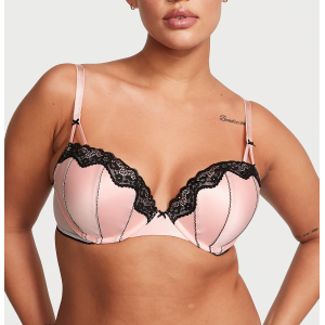 Комплект белья VICTORIA'S SECRET Tease Push-Up Bra Set Purest Pink