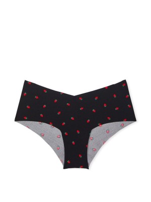 Трусики No-show Cheeky Black Ditsy Strawberry