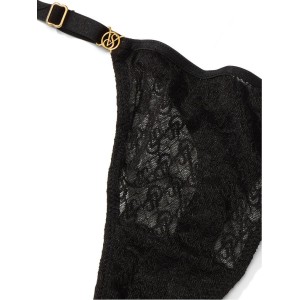 Комплект білизни Icon by Victoria's Secret Push-Up Demi Bra Black Set