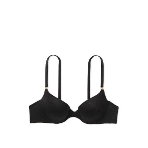 Комплект білизни Icon by Victoria's Secret Push-Up Demi Bra Black Set
