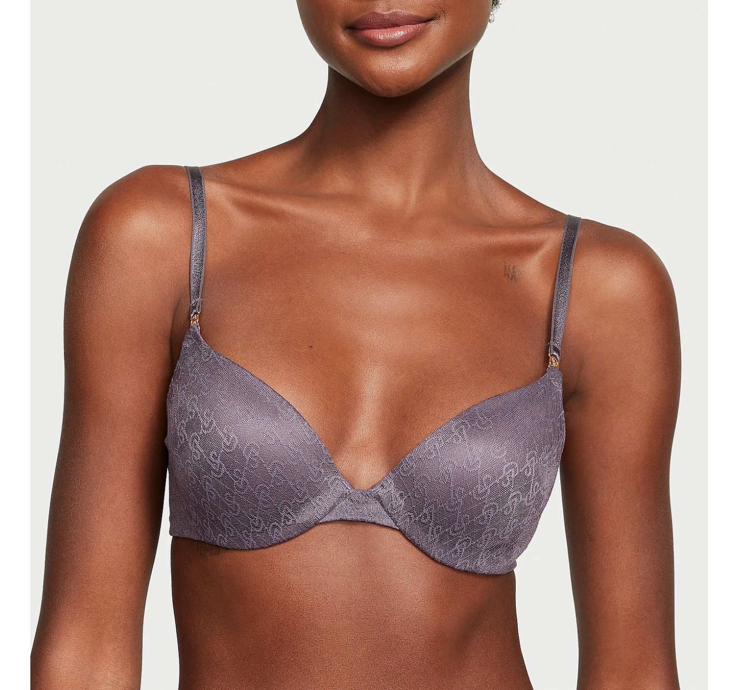 Комплект белья Icon Push-Up Demi Bra Tornado Thong Set