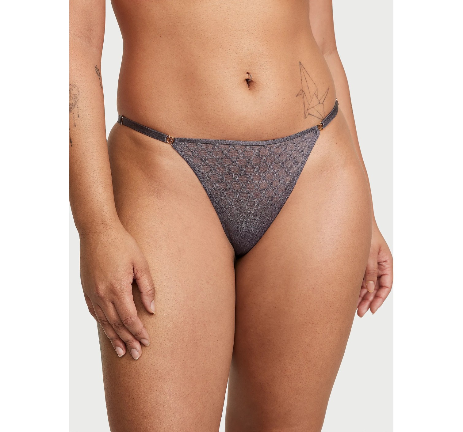 Комплект белья Icon Push-Up Demi Bra Tornado Thong Set
