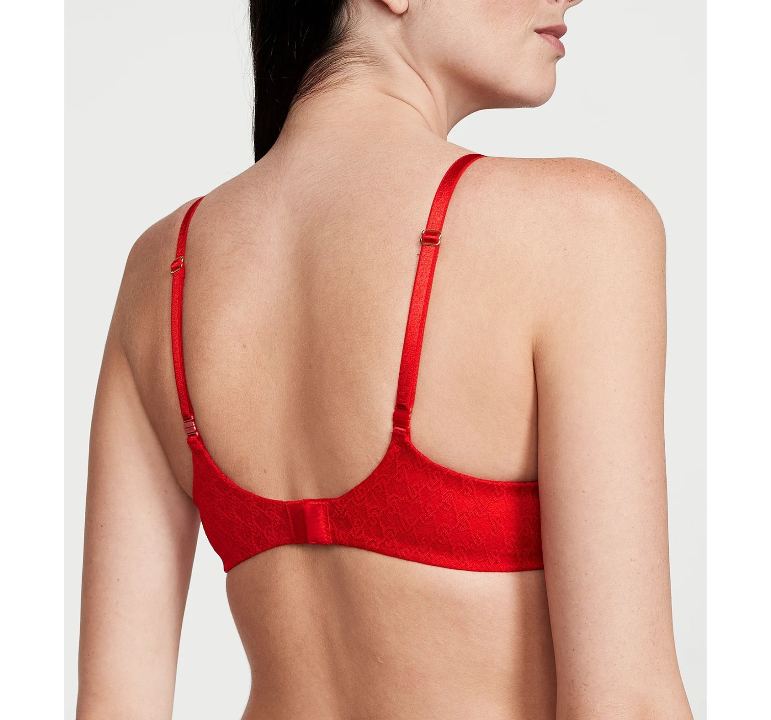 Комплект белья Icon Push-Up Demi Bra Lipstick Thong Set