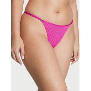 Комплект белья Icon Push-Up Demi Bra Fuchsia Frenzy Thong Set