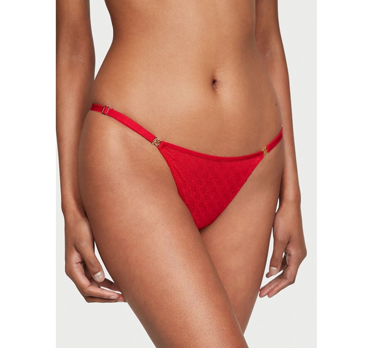 Комплект белья Icon Push-Up Demi Bra Lipstick Thong Set