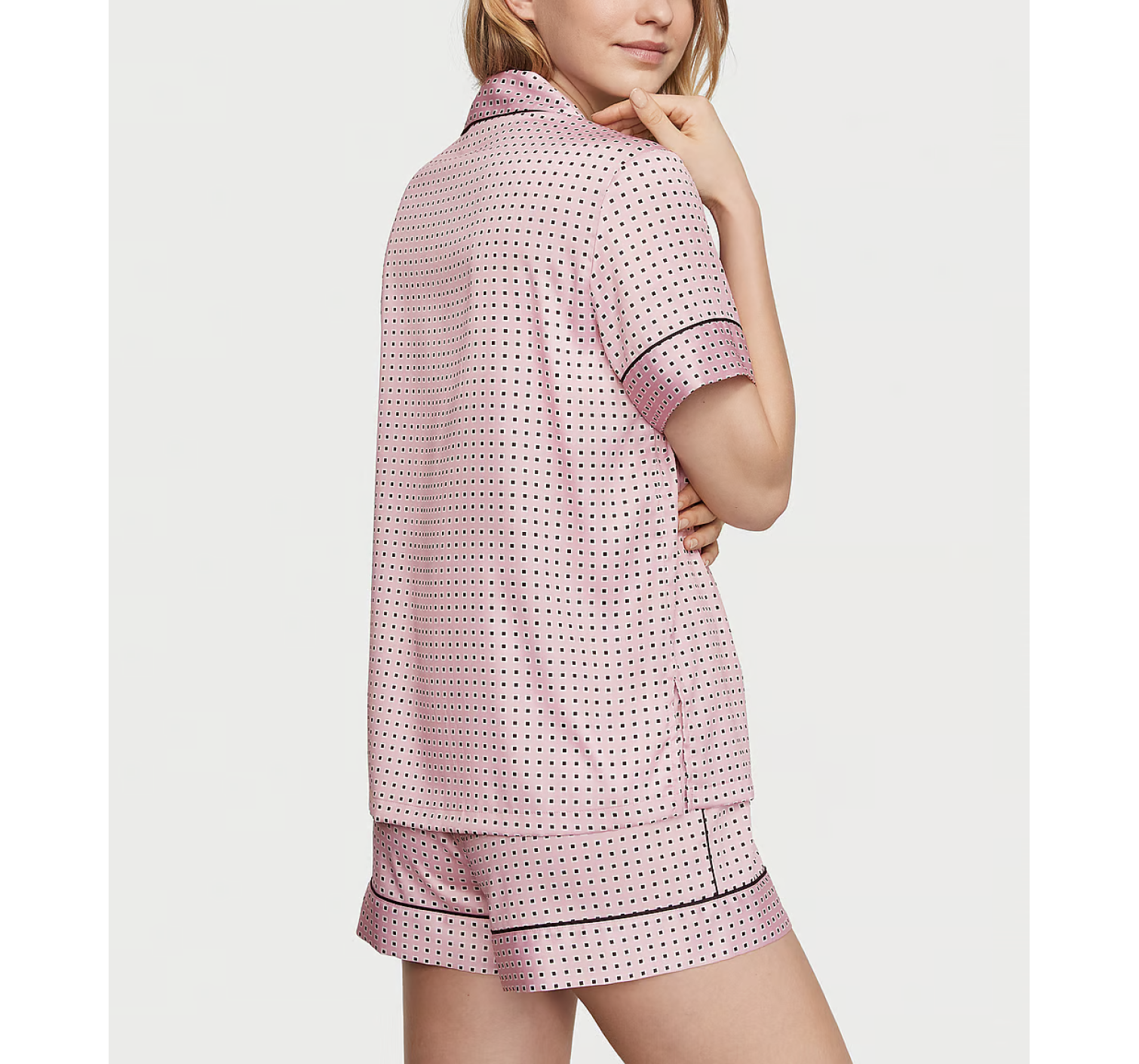 Пижама Satin Short Pajama Set Print