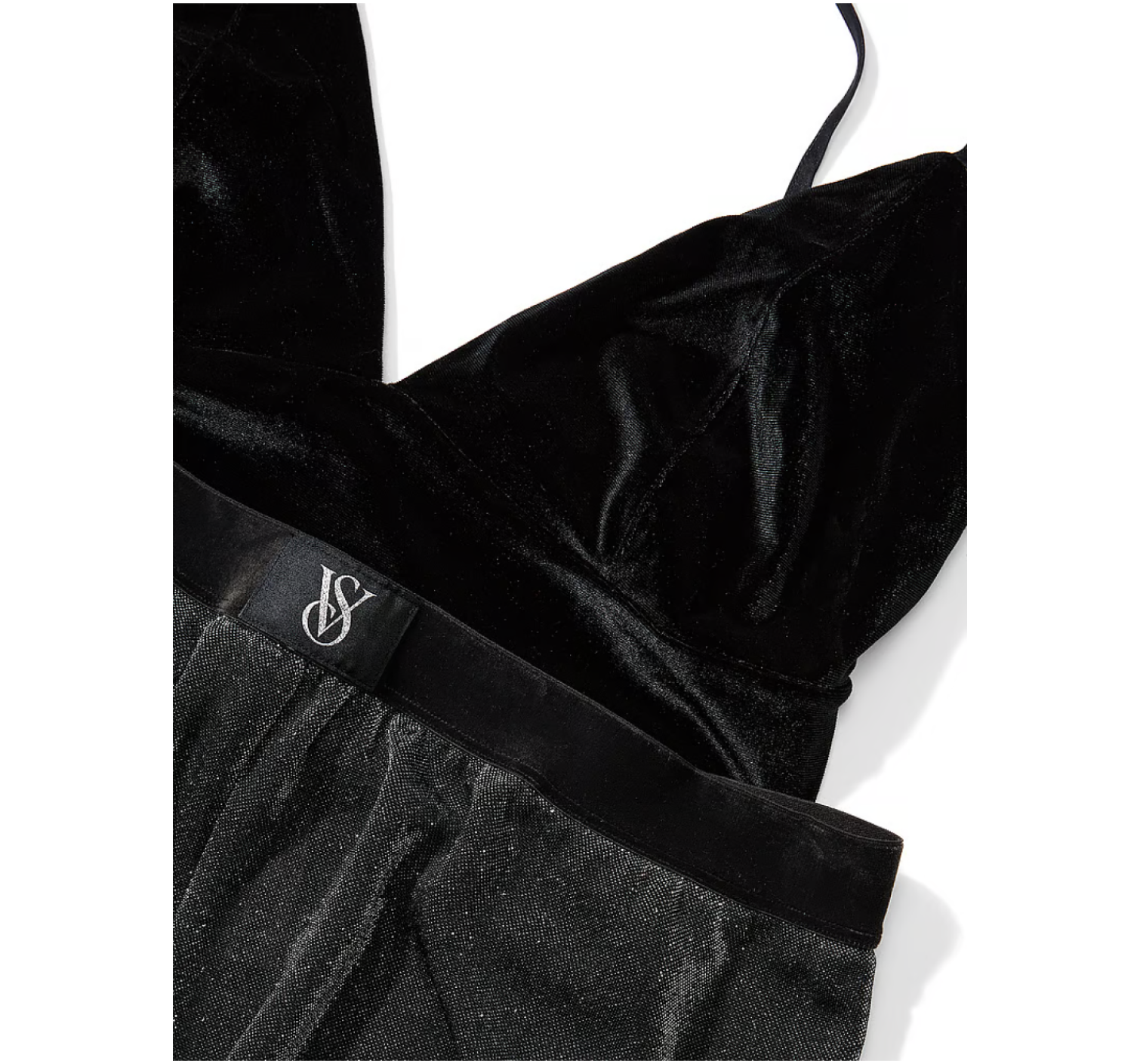 Топ Velvet Cami & Shimmer Knit