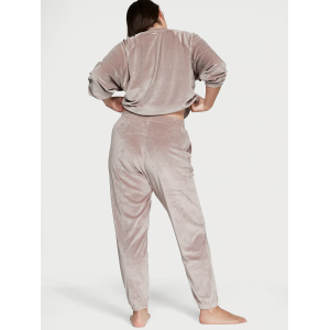 Спортивний костюм Velour Ribbed Crewneck Set Candlelight Rose