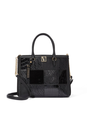 Cумка Victoria’s Secret The Victoria Structured Satchel Mix colorblock