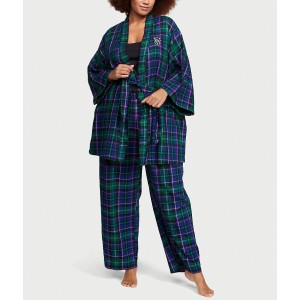 Піжама Flannel 3-Piece Long Pajama Set Plaid