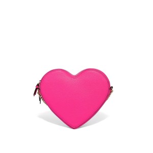 Сумка Heart Crossbody Bag Hot Pink