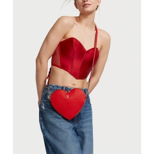 Сумка Heart Crossbody Bag Red