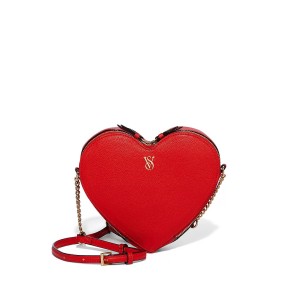Сумка Heart Crossbody Bag Red