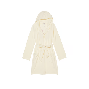 Плюшевий халат PINK Polar Fleece Robe White