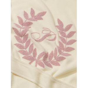 Плюшевий халат PINK Polar Fleece Robe White