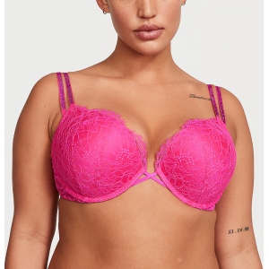 Комплект белья Bombshell Add-2-Cups Shine Strap Lace Push-Up Bra Set