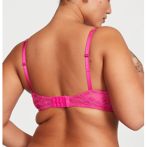 Комплект белья Bombshell Add-2-Cups Shine Strap Lace Push-Up Bra Set
