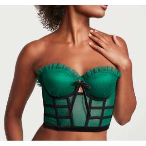 Комплект белья DREAM ANGELS Strapless Dotted Mesh Corset Top Set