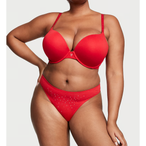 Комплект белья Bombshell Push-Up Cotton T-Shirt Bra Set Lipstick