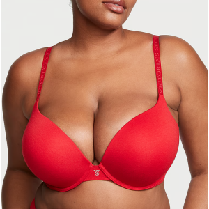 Комплект белья Bombshell Push-Up Cotton T-Shirt Bra Set Lipstick