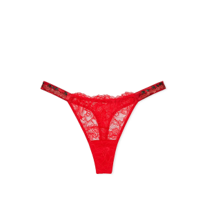 Трусики Shine Strap Thong Panty Cherry Red