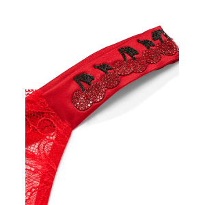 Трусики Shine Strap Thong Panty Cherry Red