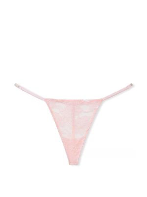 Трусики Shine Strap Lace V-String Panty Pretty Blossom