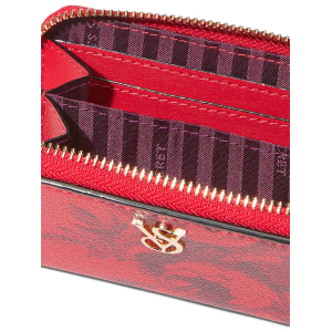 Гаманець Small Wallet with Zip Red Floral