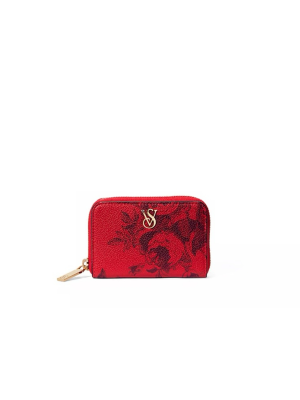 Гаманець Small Wallet with Zip Red Floral