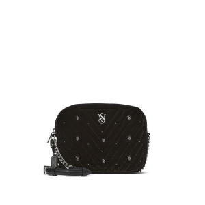Сумка The Victoria Crossbody Camera Bag Velvet Black