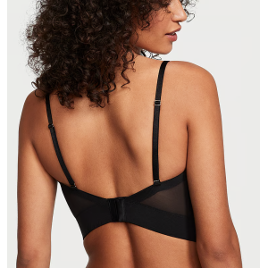 Комплект білизни Shine Logo Satin Strapless Corset Bra Set Black