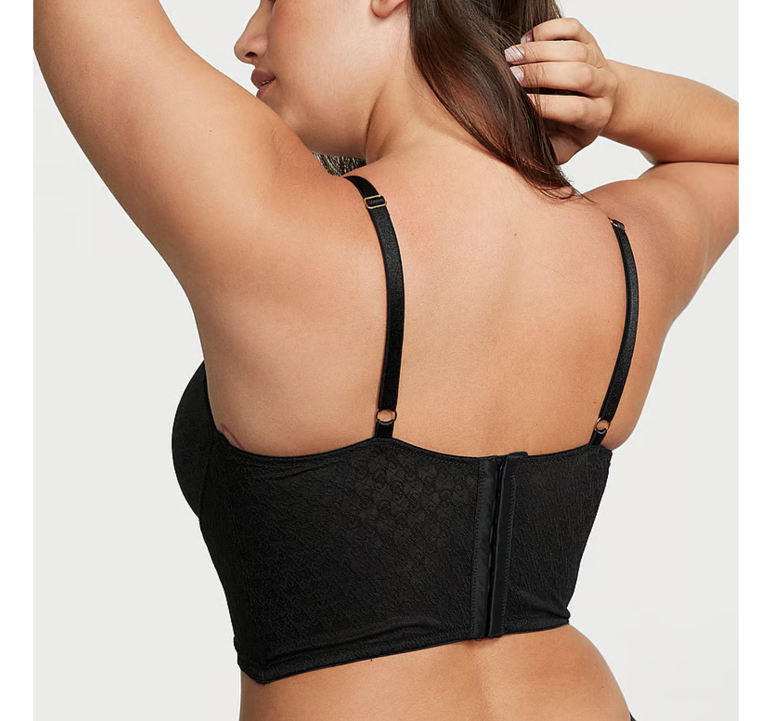 Бюстье Icon by Victoria's Secret Push-Up Corset Top Black