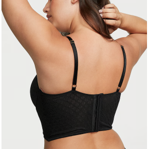 Бюстье Icon by Victoria's Secret Push-Up Corset Top Black