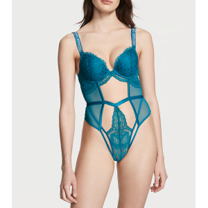 Боді Push-Up Shine Strap Teddy Evening Tide