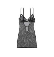 Пеньюар VICTORIA'S SECRET Sheer Mesh Slip Black