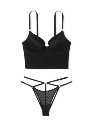 Комплект белья Icon by Victoria's Secret Push-Up Corset Top Set