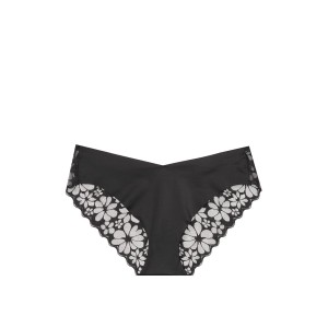Трусики Victoria’s Secret Hiphugger seamless floral black