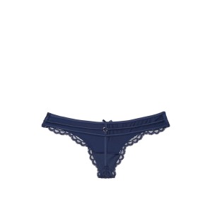 Трусики стринги Victoria’s Secret Thong Very Sexy синие
